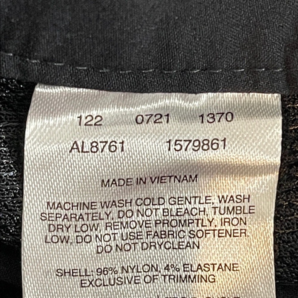 COLUMBIA Women's Saturday Trail Stretch Pant Black With Pockets Size 6 - Picture 10 of 11